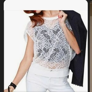 Cabi Lace Top